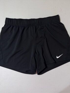 Nike Black Dri-FIT Running Shorts. Size M